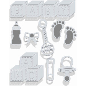 Sue Dix Baby Accessories Sweet Dixie Cutting Die
