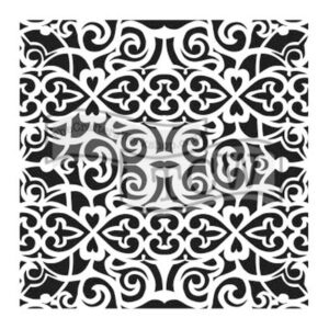 The Crafters Workshop 6x6 Stencil Scrollwork