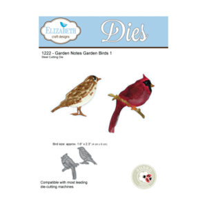 Elizabeth Craft Designs Garden Notes - Garden Birds 1