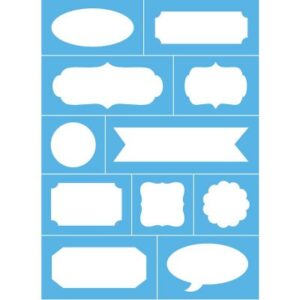 DecoArt Lotsa Labels Stencil