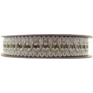 Decorative Hessian Pattern Ribbon No.283 - 15mm X 9.1m