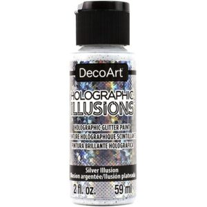 DecoArt Silver Illusion Holographic Illusions