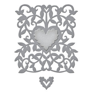 Spellbinders Heart Leaves