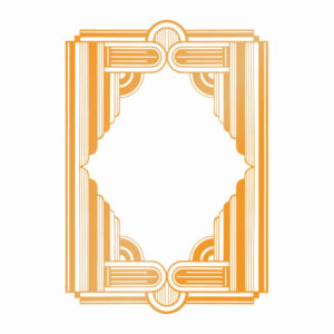 Couture Creations Framed Columns Hotfoil Stamp