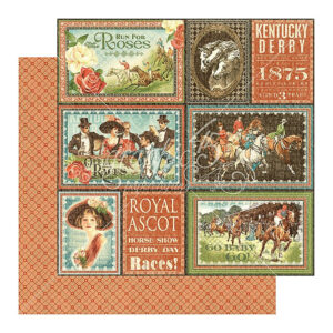 Graphic 45 Royal Ascot Packs Of 10 Sheets