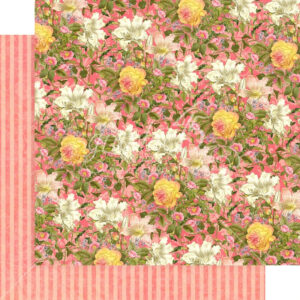 Graphic 45 Pink Lilies Packs Of 10 Sheets