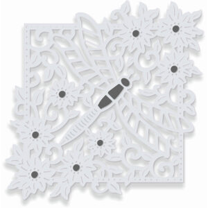 Sue Dix Dragonfly Square Sweet Dixie Cutting Die