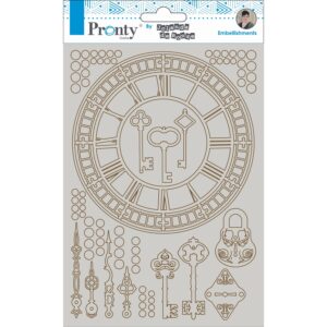 Yart Factory Chipboard Clocks A5by Jolanda