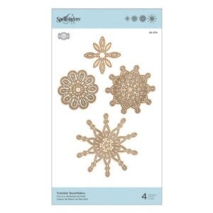 Spellbinders Yuletide Snowflakes Etched Dies