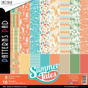 Ciao Bella 12"x12" Patterns Pad Summer Tales