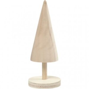 Creativ Christmas Tree Poplar Wood 1pc