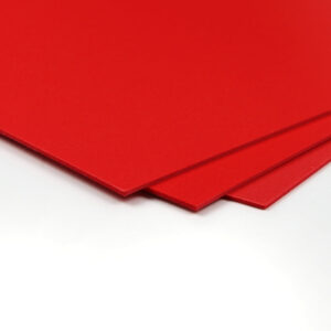 Floortex Red - Single Sheet With Label508mm X 762mm Sheets