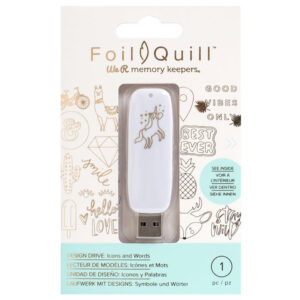 We R Memory Keepers Foil Quill - Icons (200 Designs) USB Artwork Drives