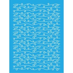 DecoArt Loopy Stencil