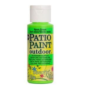 DecoArt Neon Green Patio Paint