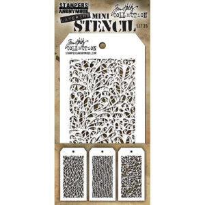 Art Gone Wild Mini Stencil Set 26