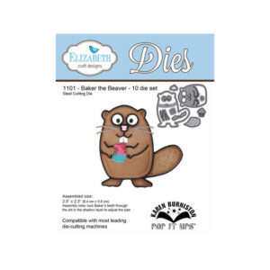 Elizabeth Craft Designs Baker The Beaver