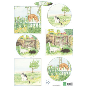 Marianne Design Tiny's Cats Packs Of 10 Sheets
