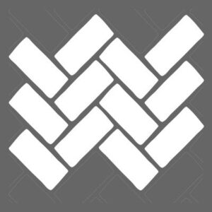 DecoArt Brick Herringbone Stencil