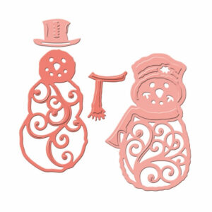 Spellbinders Mr. And Mrs. Snowman