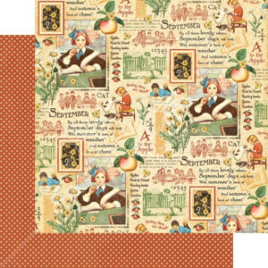 Graphic 45 September Montage Packs Of 10 Sheets