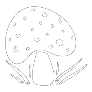 Card-io Toadstool - Majemask Stencil