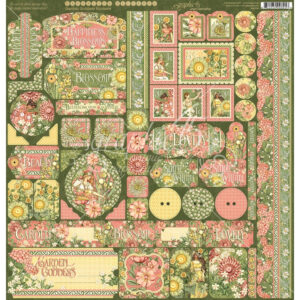 Graphic 45 Garden Goddess Stickers