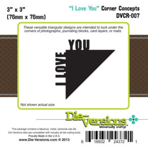 Die-Versions Corner Concepts - I Love You
