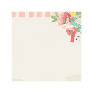 Kaisercraft 12x12 Gloss Floral Ticket Packs Of 10 Sheets
