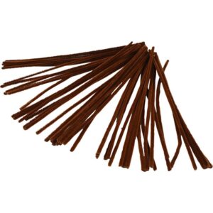Creativ Pipe Cleaners 30x0.6cm 50pieces Brown