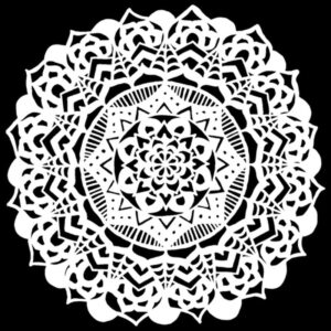 The Crafters Workshop 12x12 Stencil Fancy Mandala