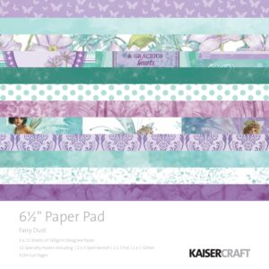 Kaisercraft Fairy Dust 6.5 Inch Paper Pad
