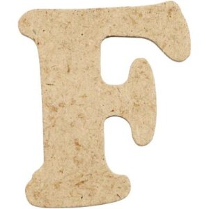 Creativ Letter F - 4cm Pack Of 10