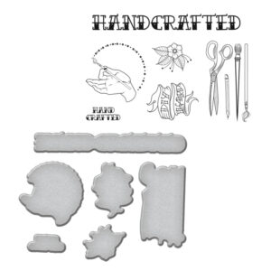Spellbinders Handcrafted - Stamp & Die Set