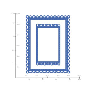 Kaisercraft Die Rectangle Fancy Frames