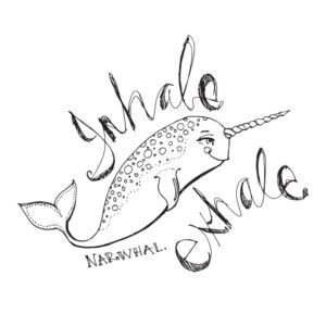 Spellbinders Relaxed Narwhal Clear Stamps