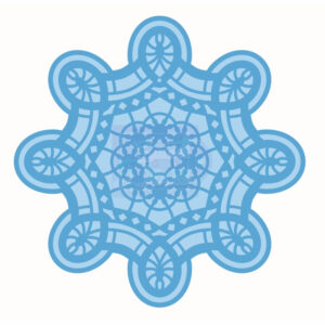 World Of Craft Doily Die One Sweet Dixie Cutting Die