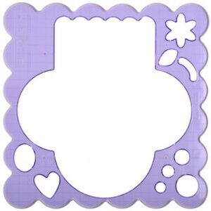Fiskars Shapecutter Template 30x30cm - Envelope
