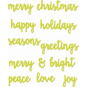 Kaisercraft Christmas Word Pack