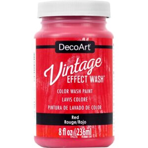 DecoArt Red Vintage Effects Wash