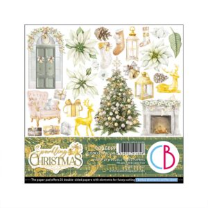 Ciao Bella Sparkling Christmas Creative Pad A4