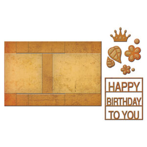 Spellbinders Decorated Birthday