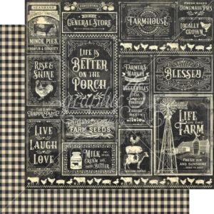 Graphic 45 General Store 12x12 Paper Packs Of 5 Sheets