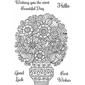 Photocentric Sue Dix Fantasy Floral Vase Of Flower