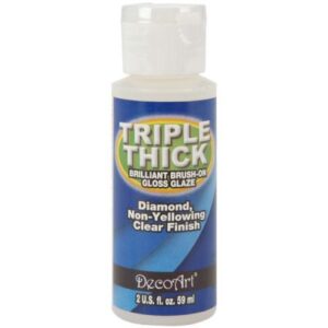 DecoArt Decoart Triple Thick Brush Gloss Glaze