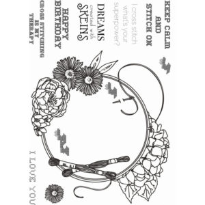 Photocentric Sharon Callis Crafts Cross Stitchers Delight Crafters Delight Stamp Sets