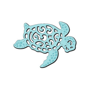 Sue Dix Laughing Turtle Sweet Dixie Cutting Die
