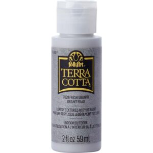 Fresh Granite Folkart Terra Cotta Textured Paint - 2 Oz