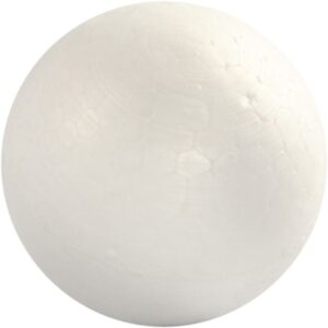 Creativ Polystyrene Balls 6 Cm 5pieces White