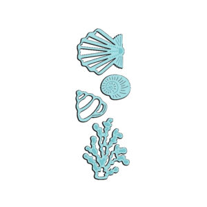Sue Dix Seashells & Seaweed Sweet Dixie Cutting Die